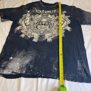 Ecko Unlimited Navy Graphic Kids T-Shirt